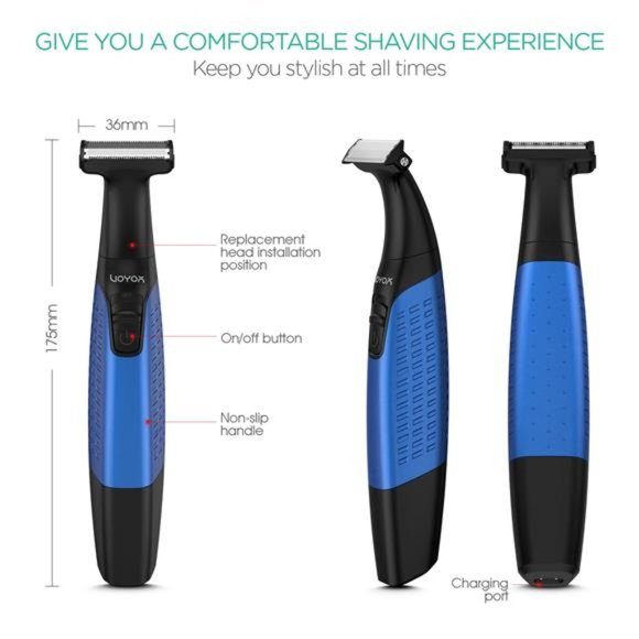 Beard Trimmer for Men Electric Razor, Nose Face Body Hair Trimmer - Picture 6 of 6